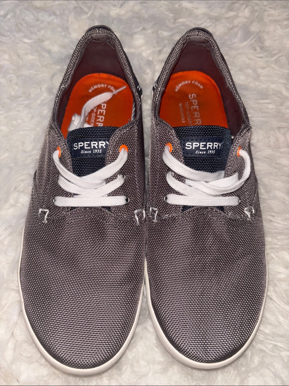 Sperry Bodie Washable Top-Sider Memory Foam Shoe, Size US 7M, UK 6, EU 39